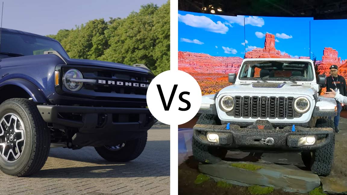 Jeep Wrangler vs. Ford Bronco Which is the Better Off Road Vehicle