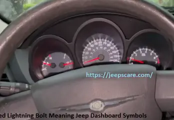 Red Lightning Bolt Meaning Jeep Dashboard Symbols: Decode Now!